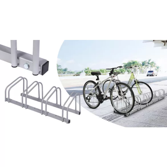 Outdoor Bike Rack for 4 Bicycles