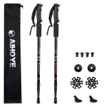 Telescopic Trekking Poles, 1 Pair