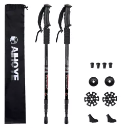 Telescopic Trekking Poles, 1 Pair