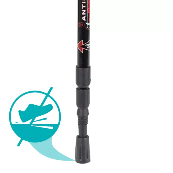 Telescopic Trekking Poles, 1 Pair