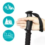 Telescopic Trekking Poles, 1 Pair