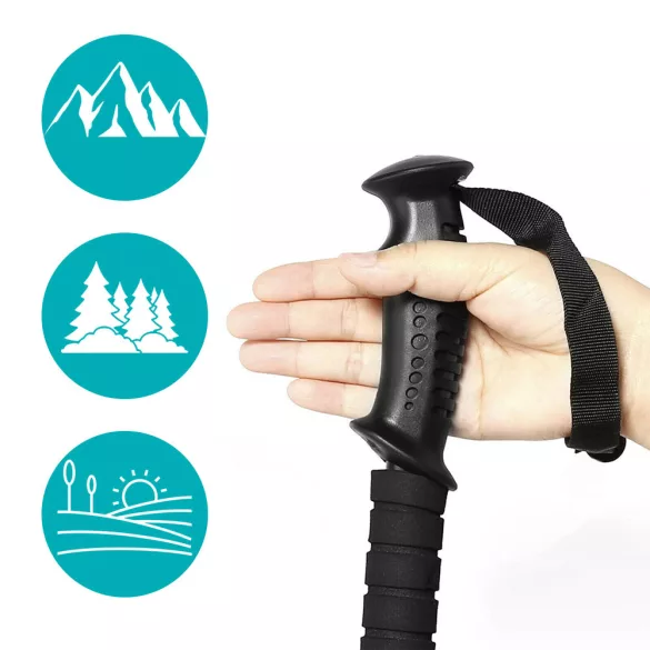 Telescopic Trekking Poles, 1 Pair