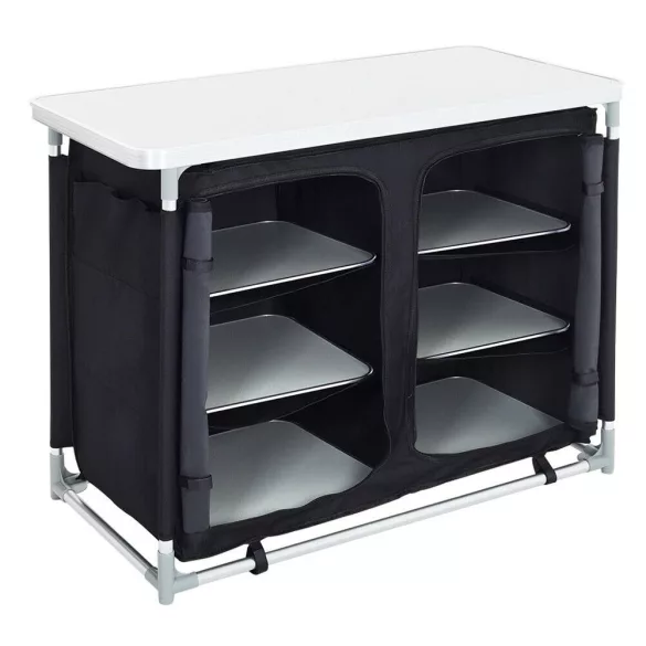 Portable Shelf Storage for Camping