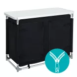 Portable Shelf Storage for Camping