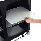 Portable Shelf Storage for Camping
