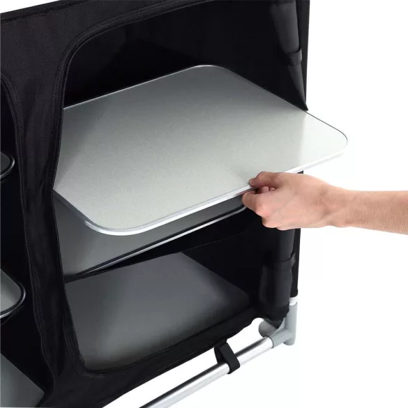 Portable Shelf Storage for Camping