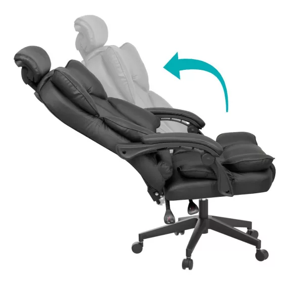 Lux Executive Swivel Chair, Multiple Types - Black