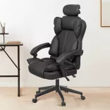 Lux Executive Swivel Chair, Multiple Types - Black