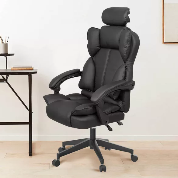 Lux Executive Swivel Chair, Multiple Types - Black