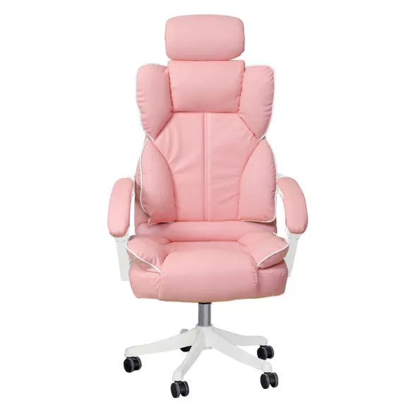 Lux Executive Swivel Chair, Multiple Types - Pink