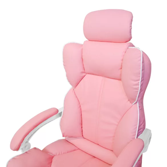 Lux Executive Swivel Chair, Multiple Types - Pink