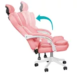 Lux Executive Swivel Chair, Multiple Types - Pink