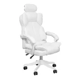 Lux Executive Swivel Chair, Multiple Types - White
