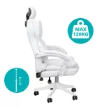 Lux Executive Swivel Chair, Multiple Types - White