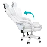 Lux Executive Swivel Chair, Multiple Types - White