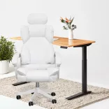 Lux Executive Swivel Chair, Multiple Types - White