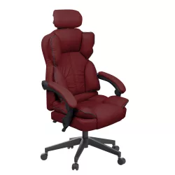 Lux Executive Swivel Chair Burgundy