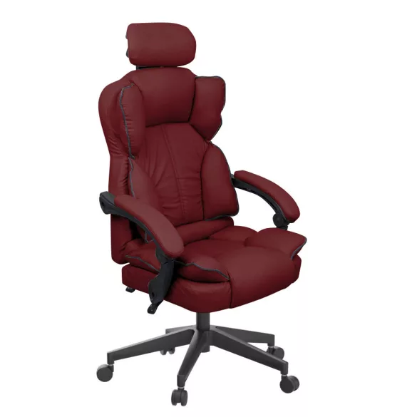 Lux Executive Swivel Chair Burgundy