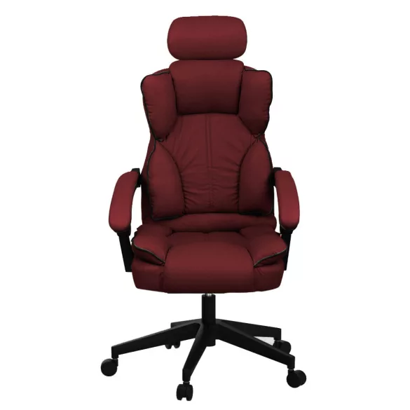Lux Executive Swivel Chair Burgundy