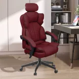 Lux Executive Swivel Chair Burgundy