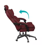 Lux Executive Swivel Chair Burgundy