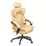Lux Executive Swivel Chair Beige