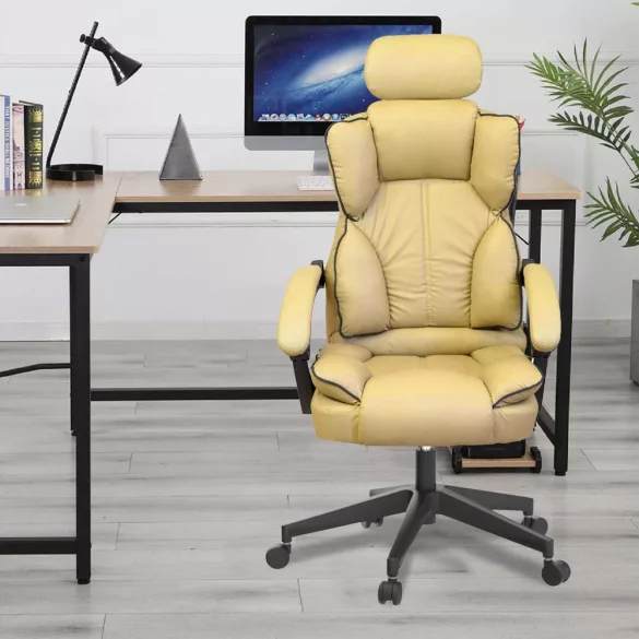 Lux Executive Swivel Chair Beige