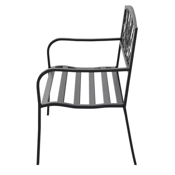 Garden bench, multiple types - leaf design
