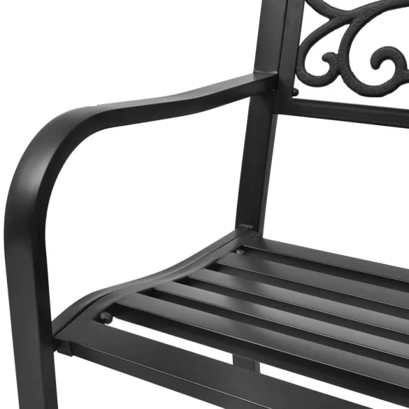Garden bench, multiple types - leaf design