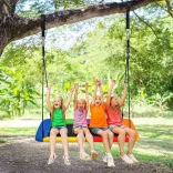 Hanging Nest Swing 150*80cm, Colorful