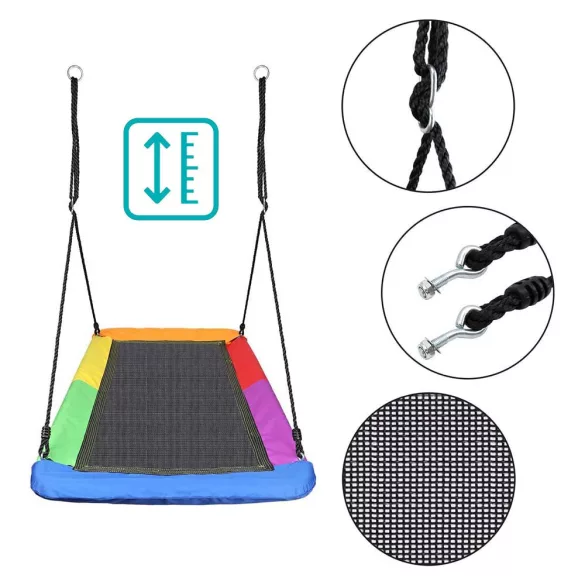 Hanging Nest Swing 150*80cm, Colorful