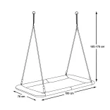 Hanging Nest Swing 150*80cm, Colorful