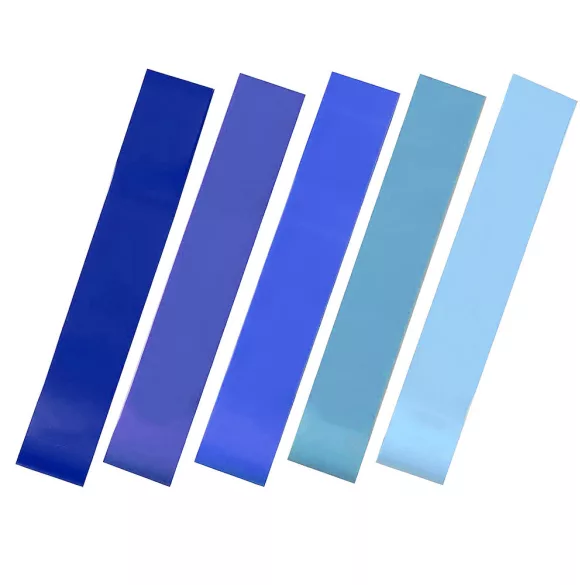 5-piece resistance band set, various types - blue