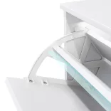 3-Piece Shoe Cabinet in White