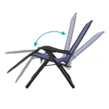 Padded Zero Gravity Chair, Multiple Colors - Blue