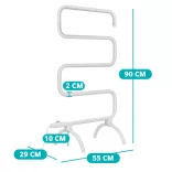 S-shaped Electric Towel Dryer