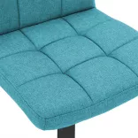 Fabric Upholstered Bar Stool Set of 2, Multiple Colors - Mint