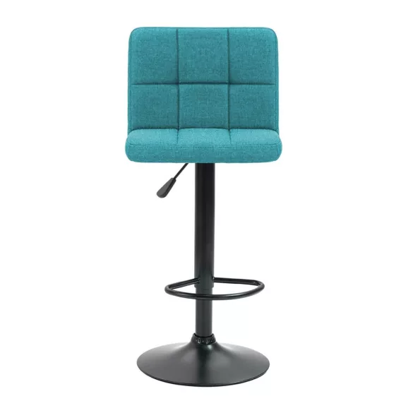 Fabric Upholstered Bar Stool Set of 2, Multiple Colors - Mint