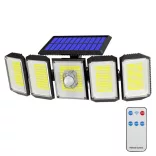 5-panel Rotatable 300LED Solar Lamp