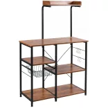 Storage Rack with Basket