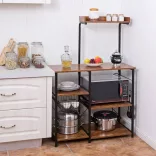 Storage Rack with Basket
