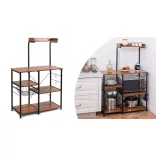 Storage Rack with Basket