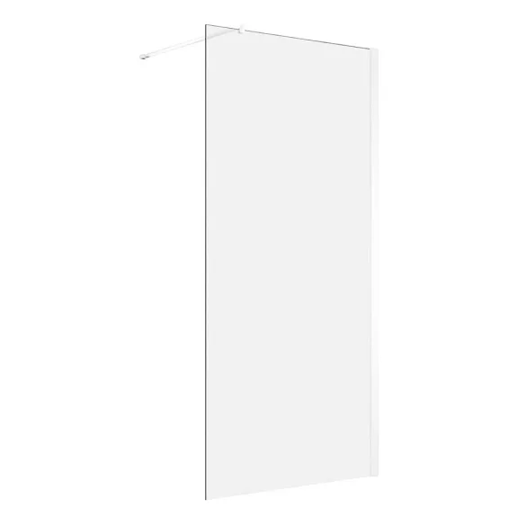 Walk-in 8 mm Tempered Glass Shower Screen, 80x200cm