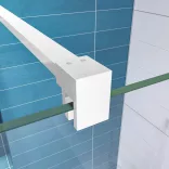 Walk-in 8 mm Tempered Glass Shower Screen, 80x200cm