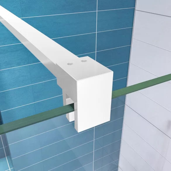 Walk-in 8 mm Tempered Glass Shower Screen, 80x200cm