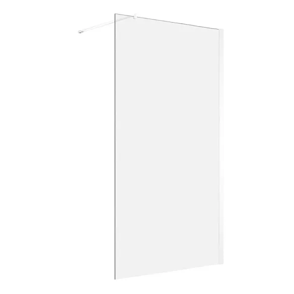 Walk-in 8 mm Tempered Glass Shower Screen, 100x200cm