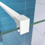 Walk-in 8 mm Tempered Glass Shower Screen, 100x200cm