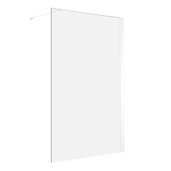 Walk-in 8 mm Tempered Glass Shower Screen, 120x200cm