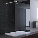 Walk-in 8 mm Tempered Glass Shower Screen, 120x200cm