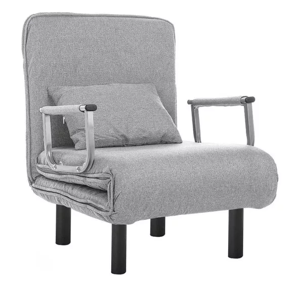 2-in-1 Armchair Bed, Multiple Colors - Light Grey